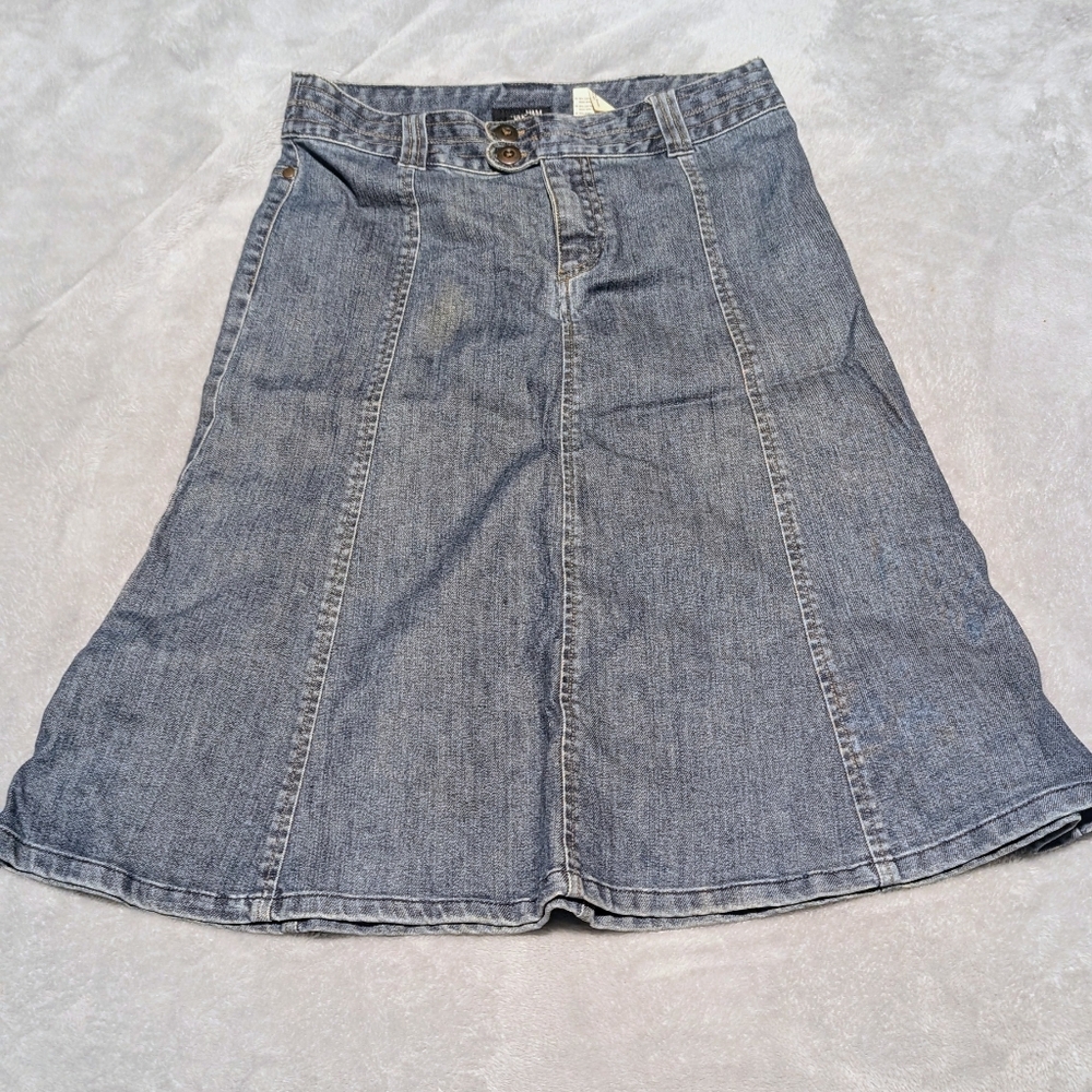 H&M A-Line Denim Skirt, Size 6